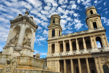 Wall Mural - Saint Sulpice