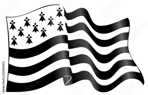 Drapeau De La Bretagne Stock Vector Adobe Stock