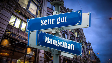 Wall Mural - Schild 372 - Sehr gut