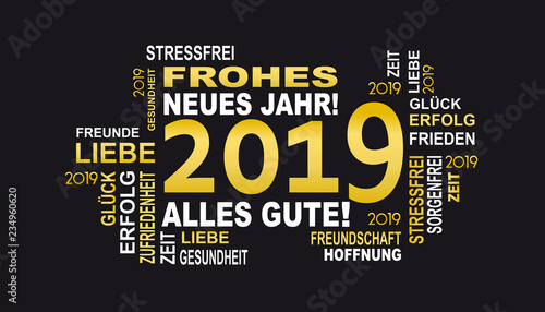 2019 Frohes Neues Jahr Gute Wunsche Buy This Stock