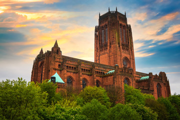 Sticker - Liverpool Cathedral in Liverpool, UK