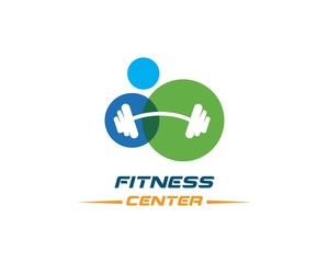 Wall Mural - Gym logo vector