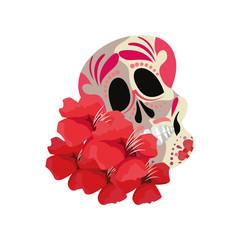 Sticker - day of the dead concept