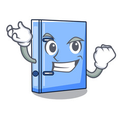 Sticker - Successful office binder with file character funny