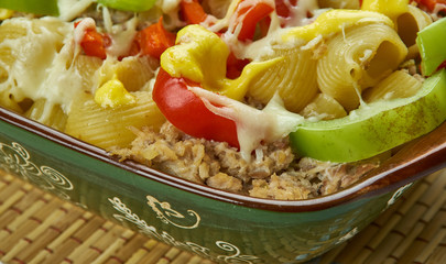 Poster - Stuffed Peppers Pasta Casserole