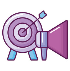 Sticker - target icon image