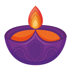 Diwali lamp design