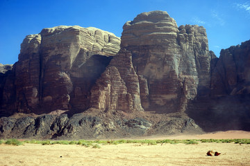 Sticker - Rocks in desert