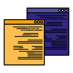 Isolated online websites design