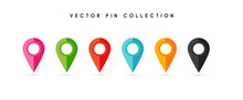 Location Pin. Map Pin Flat Icon Vector Design.