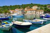 Fototapeta  - Sudurad Fishing Port