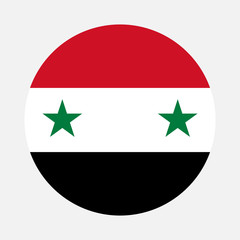 Syria flag circle