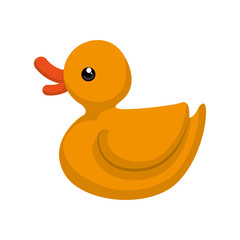 Poster - cute rubber duck baby