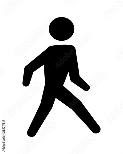 Human Figure Silhouette Walking Buy This Stock Vector And Explore Similar Vectors At Adobe Stock Adobe Stock