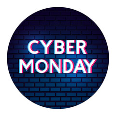 Poster - cyber monday shop