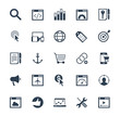 © D Graphics - Web icons set - Search Engine Optimization or SEO