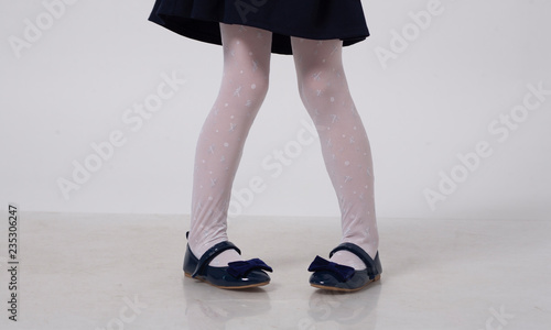 white pantyhose legs
