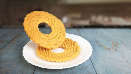 Wall Mural - Indian Traditional Snacks Murukku