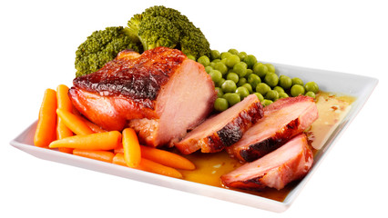 Poster - ROAST GAMMON OR HAM MEAL CUT OUT