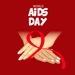 Wall Mural - World Aids Day.