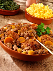 Wall Mural - BEEF CASSEROLE WITH DUMPLINGS