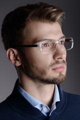 Wall Mural - eyeglass frame for men