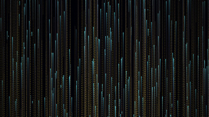 Wall Mural - abstract speed background. centric motion of star trails. 3d rendering. starburst dynamic lines or r