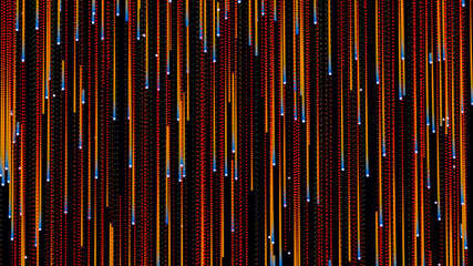 Wall Mural - abstract speed background. centric motion of star trails. 3d rendering. starburst dynamic lines or r