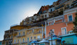 The colored houses positano