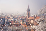 Fototapeta  - Freiburg in Wintertime