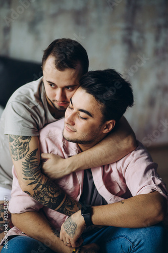 Intimate partners explore their love