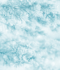 Naklejka na meble Winter background