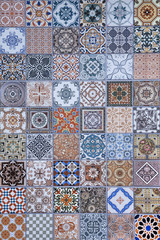 Naklejka na meble Abstract pattern tile background.	