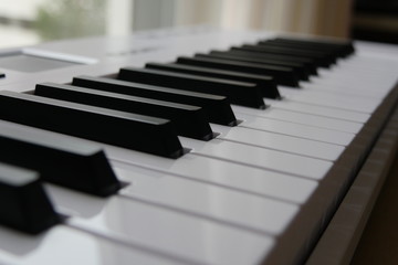 piano and keys