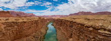 Panoramic View Of Colorado River, Marble Canyon Arizona