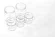 © Valerio - Glass jars for soil samples. Laboratory equipment.