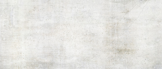 Wall Mural - Texture of old white concrete wall for background