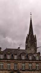 Wall Mural - Eglise de Josselin, Morbihan, France