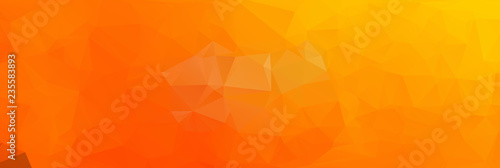 Dekoracja na wymiar  jasnopomaranczowa-wielokatna-ilustracja-ktora-sklada-sie-z-trojkatow-geometryczne-tlo-w-origami
