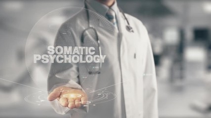 Sticker - Doctor holding in hand Somatic psychology