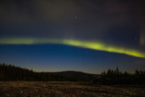 Fototapeta Tęcza - Aurora Borealis in Denali National Park Alaska