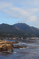 Wall Mural - Reserve Point Lobos on the Pacific Ocean