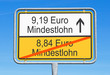 © DOC RABE Media - Mindestlohn und Mindestlohnerhöhung von 2018 auf 2019