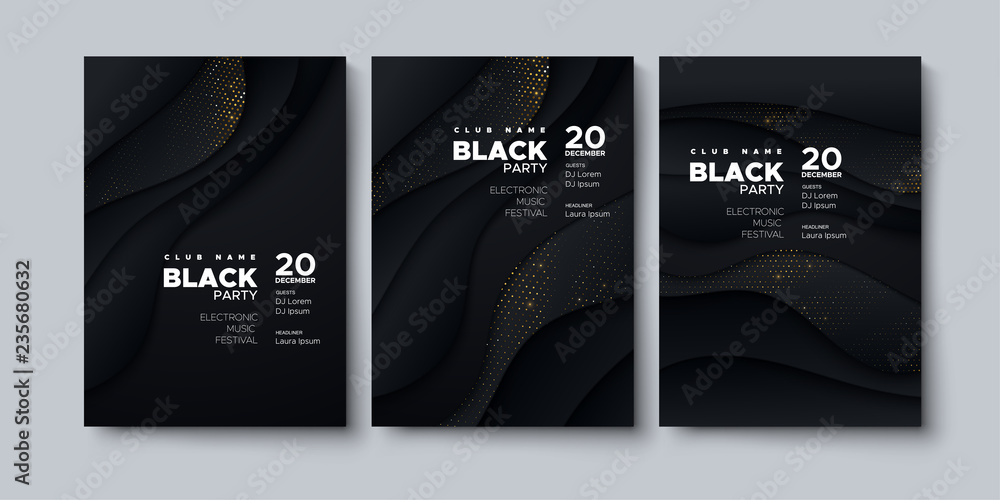 Modern poster design. Stock Vector | Adobe Stock