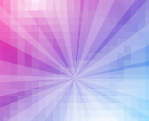 Wall Mural - purple blue grid mosaic background, creative design templates.