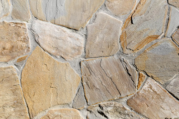 the texture of the masonry