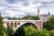 Brücke über Schlucht in Luxemburg