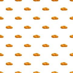 Canvas Print - Corn nuts pattern seamless vector repeat for any web design