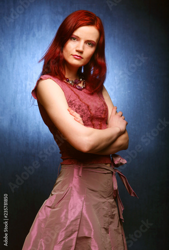 Photographie Portrait of a beautiful young sexy woman
