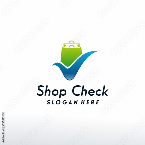 shop check logo designs concept vector safe shop logo sale logo symbol icon buy this stock vector and explore similar vectors at adobe stock adobe stock shop check logo designs concept vector